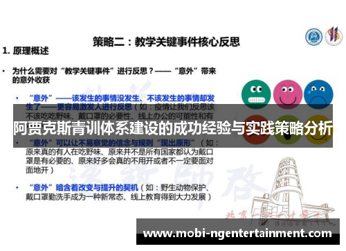 阿贾克斯青训体系建设的成功经验与实践策略分析